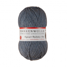 Frankenwolle - Merino 400 - 55 Aschblau Melange