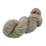 Frankenwolle - Merino 400 - 05 Cappuccino wei-braun ungefrbt