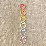 COCOKNITS - Colored Split Ring Markers, Medium