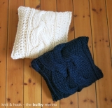 knit & hook - the bulky merino Knuel - 907 Schwarzblau